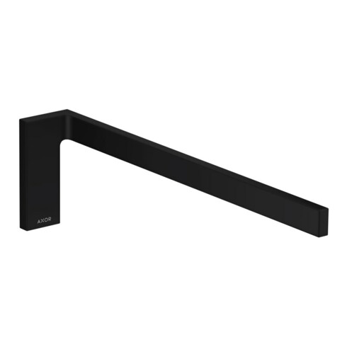 hansgrohe HTH Axor Uni. Rectangular 380mm, feststehend, mattschwarz