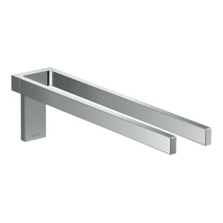 hansgrohe HTH Axor Uni. Rectangular 380mm, zweiarmig, feststehend, chrom