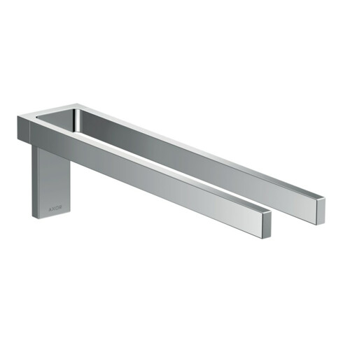 hansgrohe HTH Axor Uni. Rectangular 380mm, zweiarmig, feststehend, chrom