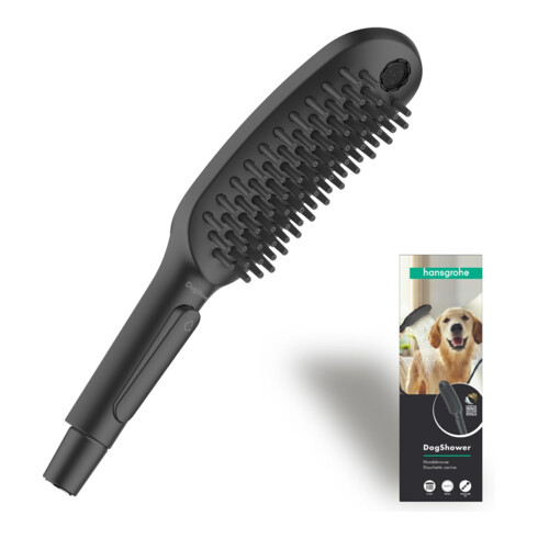 hansgrohe Hundeduschbrause 150 DogShower 3jet, mattschwarz