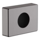 hansgrohe Hygienebeutelspender AddStoris 140x100mm, Wandmont., brush. bla chrome-1
