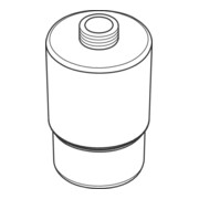 hansgrohe Insert en verre pour distributeur de lotion AddStoris-1