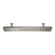 hansgrohe KB 1200/300 Axor ShowerHeaven 1200x300mm, m Bel 3500 K, Edelstahl-Optik