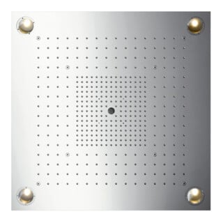hansgrohe KB Axor ShowerHeaven 720/720 720x720mm, m Beleucht., Edelstahl-Optik
