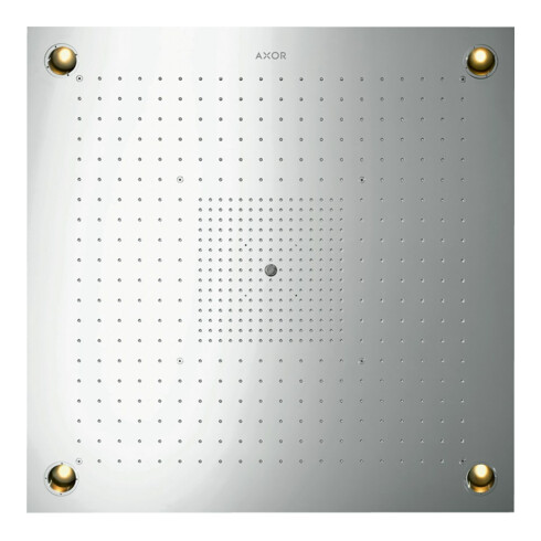 hansgrohe KB Axor ShowerHeaven 970/970 970x970mm, m Beleucht., Edelstahl-Optik