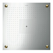 hansgrohe KB Axor ShowerHeaven 970/970 970x970mm, m Beleucht., Edelstahl-Optik
