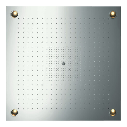 hansgrohe KB Axor ShowerHeaven 970/970 970x970mm, m Beleucht., Edelstahl-Optik