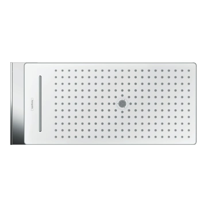 hansgrohe KB Rainmaker Select EcoSm. 3jets, avec raccord mural, 9,5 l/min, blanc/chrome