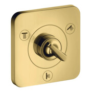 hansgrohe Kit complet Axor Citterio E UP-Ab- + Um-V 120x120mm, opt. or poli