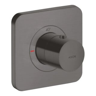 hansgrohe Kit complet Axor Citterio E UP-THM 120x120mm, chrome noir brossé