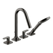hansgrohe Kit complet Axor Citterio M 4 trous, A 190 mm, rosé, poli bleu vc
