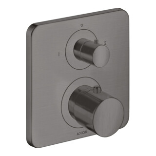 hansgrohe Kit complet Axor Citterio M UP-THM, avec évacuation + vidage, brossé bleu vc