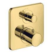 hansgrohe Kit complet Axor Citterio M UP-THM, avec robinet d'arrêt, 1 voie, or poli optique