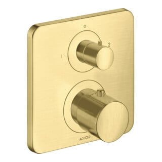 hansgrohe Kit complet Axor Citterio M UP-THM, avec robinet de vidange et inverseur, brossé brun