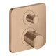 hansgrohe Kit complet Axor Citterio M UP-THM, avec vidage + trop-plein, brossé or rose-1