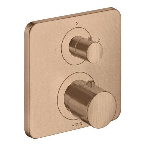 hansgrohe Kit complet Axor Citterio M UP-THM, avec vidage + trop-plein, brossé or rose