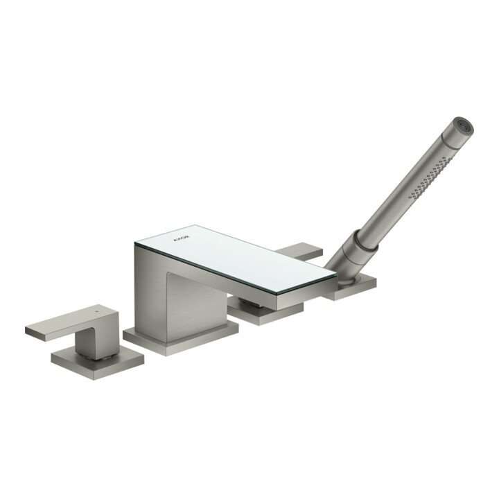 hansgrohe Kit complet Axor MyEdition Mitigeur 4 trous, sans plaque, aspect inox