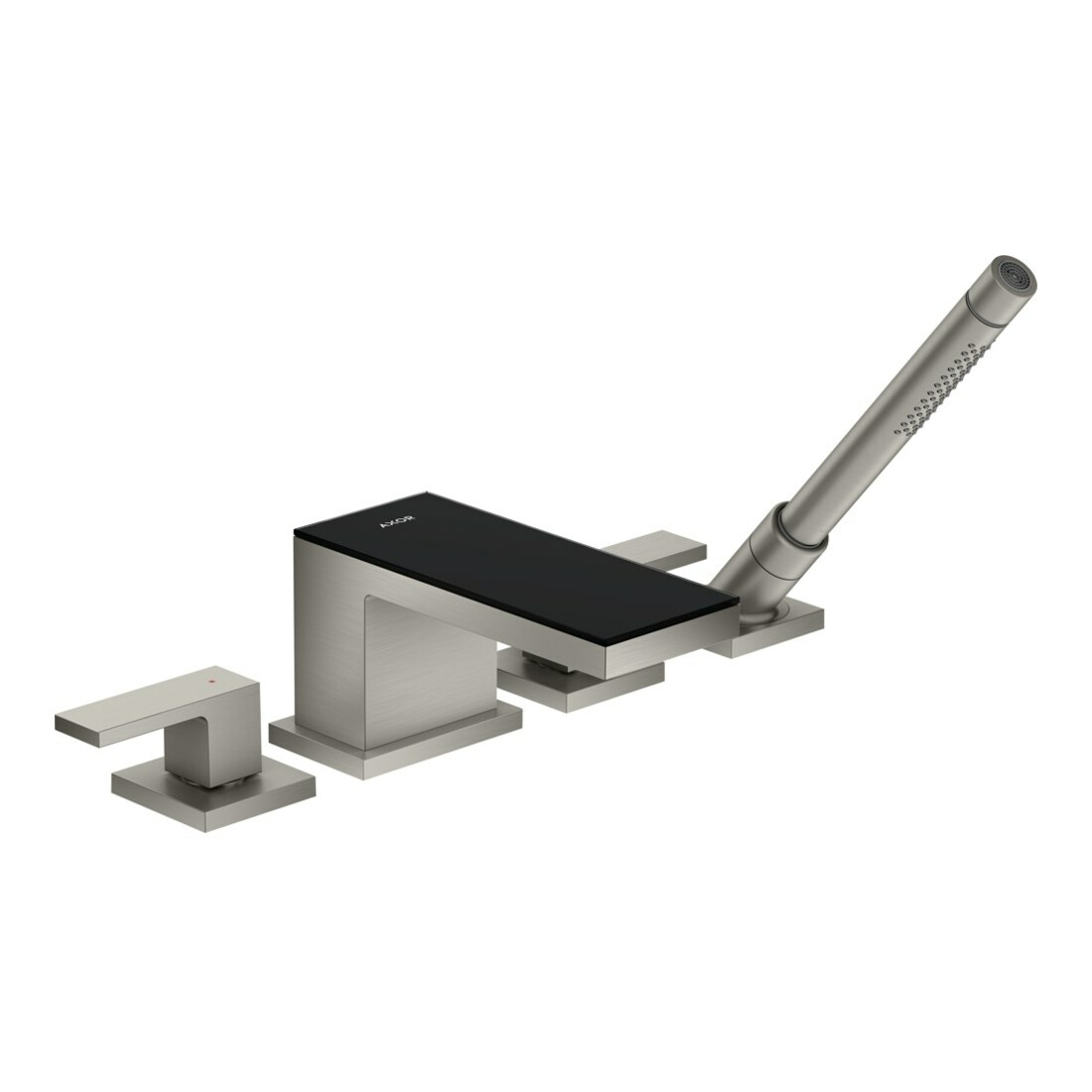 hansgrohe Kit complet Axor MyEdition Mitigeur 4 trous, sans plaque, aspect inox