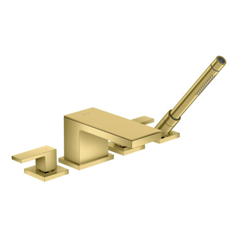 hansgrohe Kit complet Axor MyEdition Mitigeur lavabo 4 trous, sans plaque, poli gol optic