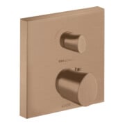 hansgrohe Kit complet Axor Starck Organic encastré UP-THM, mitigeur douche, brossé or rose