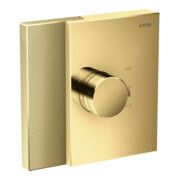 hansgrohe Kit complet HighFlow Axor Edge UP-THM, diamanté, or poli optique