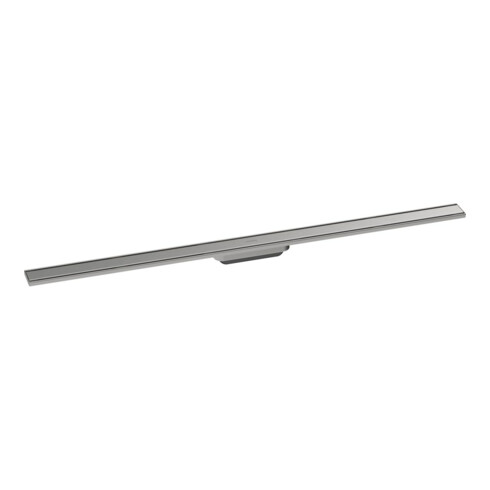 hansgrohe Kit complet RainDrain Original 1200 mm, caniveau de douche, acier inoxydable brossé