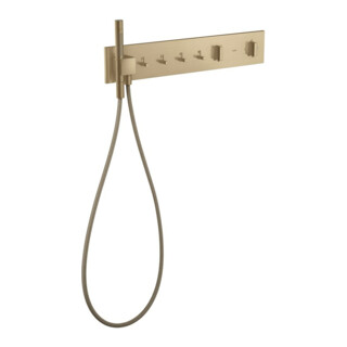 hansgrohe Kit complet ShowerComposition UP-THM, 4 utilisateurs, bronze brossé