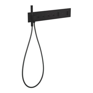 hansgrohe Kit complet ShowerComposition UP-THM, 4 utilisateurs, noir mat