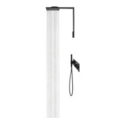 hansgrohe Kit complet ShowerComposition UP-THM, 4 utilisateurs, noir mat-5