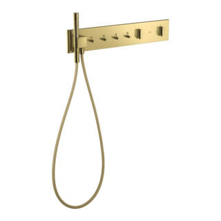 hansgrohe Kit complet ShowerComposition UP-THM, 4 utilisations, optique or poli