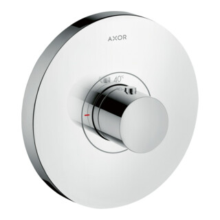hansgrohe Kit complet ShowerSelect HF thermostat encastré, rond, chrome
