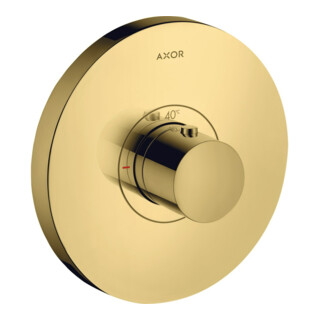 hansgrohe Kit complet ShowerSelect HF Thermostat encastré, rond, or poli