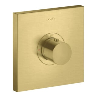 hansgrohe Kit complet ShowerSelect HF UP-Thermostat, carré, laiton brossé