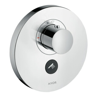 hansgrohe Kit complet ShowerSelect HF UP-THM, 1 sortie sup., rond, aspect inox