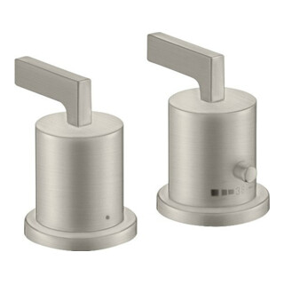 hansgrohe Kit de montage Axor Citterio 2-L-W-Ran-Arm, c TH, HG, aspect acier inoxydable