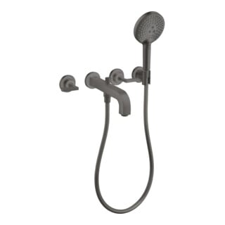 hansgrohe Kit de montage Axor Citterio mitigeur bain 3 trous, m HG, brossé bleu vc