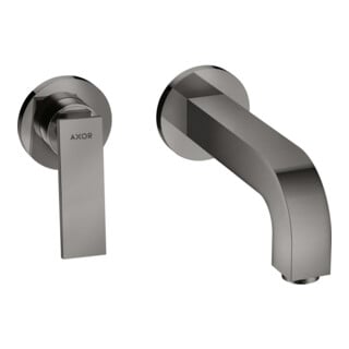 hansgrohe Kit de montage Axor Citterio Mitigeur lavabo encastré, L 220 mm, avec levier, bleu poli vc