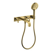 hansgrohe Kit de montage Axor Citterio pour baignoire encastrée 3 trous, avec KrG, optique or poli