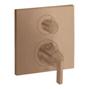 hansgrohe Kit de montage Axor Citterio UP-THM, avec valve d'arrêt, levier, or brossé