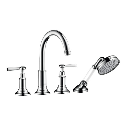 hansgrohe Kit de montage Axor Montreux 4 voies pour carrelage, levier, chrome