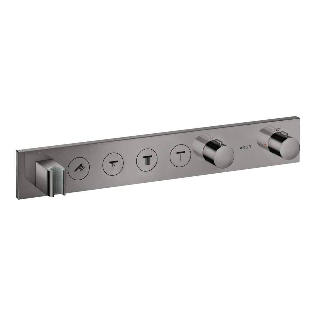 hansgrohe Kit de montage Axor Select thermostat encastré, 4 sorties, bleu poli