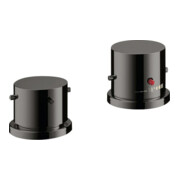 hansgrohe Kit de montage Axor Starck 2-L-BW-Rand avec thermostat, bleu poli vc