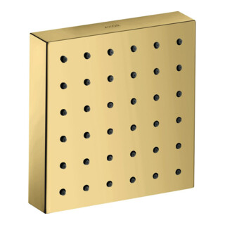 hansgrohe Kit de montage Axor Starck douche encastrée, 120x120mm, or poli