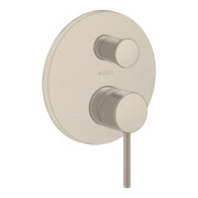 hansgrohe Kit de montage Axor Starck encastré UP-WA.-EHM, avec poignée à broche, 3 trous, sans robinetterie