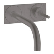 hansgrohe Kit de montage Axor Uno Mitigeur lavabo encastré, poignée à broche, Pl, A 225mm