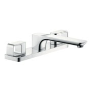 hansgrohe Kit de montage Axor Urquiola 3-bras BW, sortie 198 mm, aspect acier inoxydable