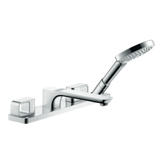 hansgrohe Kit de montage Axor Urquiola 4-L-BW-Rand-Arm., Sortie 198 mm, brossé br