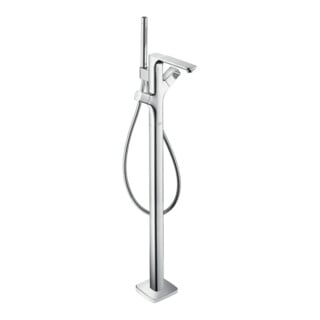 hansgrohe Kit de montage Axor Urquiola Mitigeur thermostatique baignoire, sur pied, sortie 204 mm, chrome