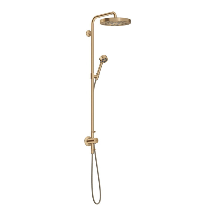 hansgrohe Kit de montage complet Axor One UP-Showerpipe 12 l/m bronze brossé