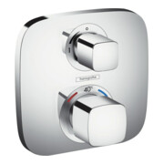 hansgrohe Kit de montage complet Ecostat E 1 utilisateur, thermostat encastré, chrome-1